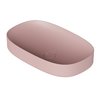 Накладная раковина 65х40 см Alice Ceramica Form, Malva matt (22400147) На столешницу, На тумбу, Накладной Овальные