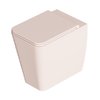 Унітаз підлоговий безободковий Alice Ceramica Hide Square, з сидінням Soft Close, Rosa matt (31190137 FT+MC3137SQS) Підлогові 