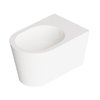 Подвесное биде Alice Ceramica Hide Round, White matt (31180109 FI) Подвесные Белый матовый