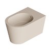Подвесное биде Alice Ceramica Hide Round, Sabbia matt (31180144 FI) Подвесные Песочный, Песочный матовый