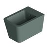 Подвесное биде Alice Ceramica Hide Square, Verde Alpi matt (31220139 FI) Подвесные Зеленый, Зеленый матовый