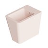 Напольное биде Alice Ceramica Hide Square, Rosa matt (31200137 FT) Напольные Розовый, Розовый матовый
