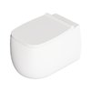 Унітаз підвісний безободковий Alice Ceramica Nur, з сидінням Soft Close, White grossy (33120101 FI+MC3301S) Підвісні 