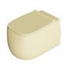 Унитаз подвесной безободковый Alice Ceramica Nur, с сиденьем Soft Close, Zenzero matt (33120146 FI+MC3346S) Подвесные 