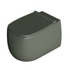 Унитаз подвесной безободковый Alice Ceramica Nur, с сиденьем Soft Close, Pino grossy (33120195 FI+MC3395S) Подвесные 