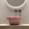 Накладная раковина Ø40xh20 см Alice Ceramica Unica, с донным клапаном, Tabasco grossy (32180197+PIL0697) На столешницу, На тумбу, Накладной Круглые
