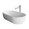 Накладная раковина 42х32 см Alice Ceramica Unica, White grossy (32130101) На столешницу, На тумбу, Накладной Овальные