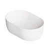 Накладная раковина 55х35 см Alice Ceramica Unica, White matt (32120109) На столешницу, На тумбу, Накладной Овальные