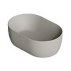 Накладная раковина 55х35 см Alice Ceramica Unica, Grigio matt (32120119) На столешницу, На тумбу, Накладной Овальные