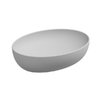 Накладная раковина 55x42 h13,5 см GSG Easy, Bianco matt (EALAVOV55 001) На столешницу, Накладной Овальные