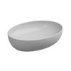 Накладная раковина 55x42 h13,5 см GSG Easy, Bicolore bianco matt (EALAVOV55 BI 000 001) На столешницу, Накладной Овальные