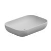 Накладная раковина 60x42 см GSG Easy, Bianco matt (EALAVRE60 001) На столешницу, Накладной Прямоугольные