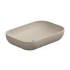 Накладная раковина 60x42 см GSG Easy, Sabbia satinato (EALAVRE60 034) На столешницу, Накладной Прямоугольные