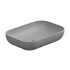 Накладная раковина 60x42 см GSG Easy, Fumo satinato (EALAVRE60 038) На столешницу, Накладной Прямоугольные