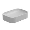 Накладная раковина 60x42 h14 см GSG Easy, Bianco lucido (EALAVTP60 000) На столешницу, Накладной Прямоугольные