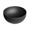 Накладная раковина Ø37xh15 см Alice Ceramica Form, Black matt (22430108) На столешницу, На тумбу, Накладной Круглые