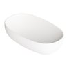 Накладная раковина 60x35 см Alice Ceramica Form, White matt (22440109) На столешницу, На тумбу, Накладной Овальные