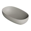 Накладная раковина 60x35 см Alice Ceramica Form, Grigio matt (22440119) На столешницу, На тумбу, Накладной Овальные