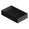 Накладна раковина 60x37 см Alice Ceramica Hide, Black matt (31130108) На стільницю, На тумбу, Накладної 