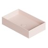 Накладна раковина 60x37 см Alice Ceramica Hide, Rosa matt (31130137) На стільницю, На тумбу, Накладної 