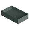 Накладная раковина 60x37 см Alice Ceramica Hide, Verde Alpi matt (31130139) На столешницу, На тумбу, Накладной Прямоугольные