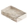 Накладная раковина 60x37 см Alice Ceramica Hide, Amazon (31130188) На столешницу, На тумбу, Накладной Прямоугольные