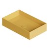 Накладна раковина 60x37 см Alice Ceramica Hide, Miele grossy (31130196) На стільницю, На тумбу, Накладної 