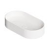 Накладная раковина 65x35 см Alice Ceramica Hide, White grossy (31120101) На столешницу, На тумбу, Накладной Овальные