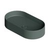 Накладная раковина 65x35 см Alice Ceramica Hide, Verde Alpi matt (31120139) На столешницу, На тумбу, Накладной Овальные
