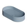 Накладная раковина 65x35 см Alice Ceramica Hide, Laguna matt (31120145) На столешницу, На тумбу, Накладной Овальные