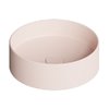 Накладная раковина Ø40xh12 см Alice Ceramica Hide, Rosa matt (31140137) На столешницу, На тумбу, Накладной Круглые