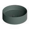 Накладная раковина Ø40xh12 см Alice Ceramica Hide, Verde Alpi matt (31140139) На столешницу, На тумбу, Накладной Круглые