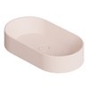 Раковина накладная 65x35xh12 см Alice Ceramica Spy, Rosa matt (34240137) На столешницу, На тумбу, Накладной Овальные