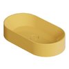 Раковина накладная 65x35xh12 см Alice Ceramica Spy, Miele grossy (34240196) На столешницу, На тумбу, Накладной Овальные