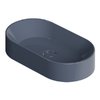 Раковина накладная 65x35xh12 см Alice Ceramica Spy, Mirto grossy (34240198) На столешницу, На тумбу, Накладной Овальные