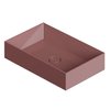 Раковина накладна 60x37xh12 см Alice Ceramica Spy, Tabasco grossy (34250197) На стільницю, На тумбу, Накладної 