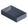 Раковина накладная 60x37xh12 см Alice Ceramica Spy, Mirto grossy (34250198) На столешницу, На тумбу, Накладной Прямоугольные
