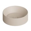 Накладная раковина Ø40xh12 см Alice Ceramica Spy, Sabbia matt (34230144) На столешницу, На тумбу, Накладной Круглые