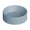 Накладная раковина Ø40xh12 см Alice Ceramica Spy, Laguna matt (34230145) На столешницу, На тумбу, Накладной Круглые