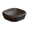 Раковина накладная 45x45 h13,5 см GSG Cruise, Cacao satinato (CRLAVQU45 035) На столешницу Квадратные