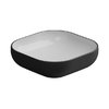 Накладная раковина 45x45 h13,5 см GSG Easy, Bicolore nero satinato (EALAVQU45 BI 000 003) На столешницу, Накладной Квадратные