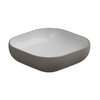 Накладна раковина 45x45 h13,5 см GSG Easy, Bicolore cashmere satinato (EALAVQU45 BI 000030) На стільницю, Накладної 