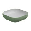 Накладна раковина 45x45 h13,5 см GSG Easy, Bicolore salvia satinato (EALAVQU45 BI 000031) На стільницю, Накладної 