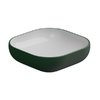 Накладная раковина 45x45 h13,5 см GSG Easy, Bicolore smeraldo satinato (EALAVQU45 BI 000 036) На столешницу, Накладной Квадратные