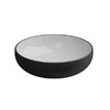 Накладна раковина Ø45х13,5 см GSG Easy, Bicolore nero satinato (EALAVRO45 BI 000 003) На стільницю, Накладної 