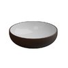 Накладна раковина Ø45х13,5 см GSG Easy, Bicolore cacao satinato (EALAVRO45 BI 000 035) На стільницю, Накладної 