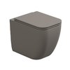 Унитаз напольный безободковый GSG Brio, с сиденьем Soft Close, Cashmere satinato (BRWC01 030+ACS51+BRCOPRSLTICR 030) Напольные 