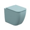 Унитаз напольный безободковый GSG Brio, с сиденьем Soft Close, Ice satinato (BRWC01 037+ACS51+BRCOPRSLTICR 037) Напольные 