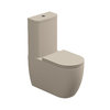 Унитаз-компакт GSG Like, с сиденьем Soft Close, Sabbia satinato (LKCIMBL 034+ACS82+LKMBL 034+ACS51+LKCOPRSLTICR 034) Напольные С бачком (в комплекте)