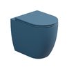 Унітаз підлоговий безободковий GSG Like, з сидінням Soft Close, Denim satinato (LKWC01 027+ACS51+LKCOPRSLTICR 027) Підлогові 